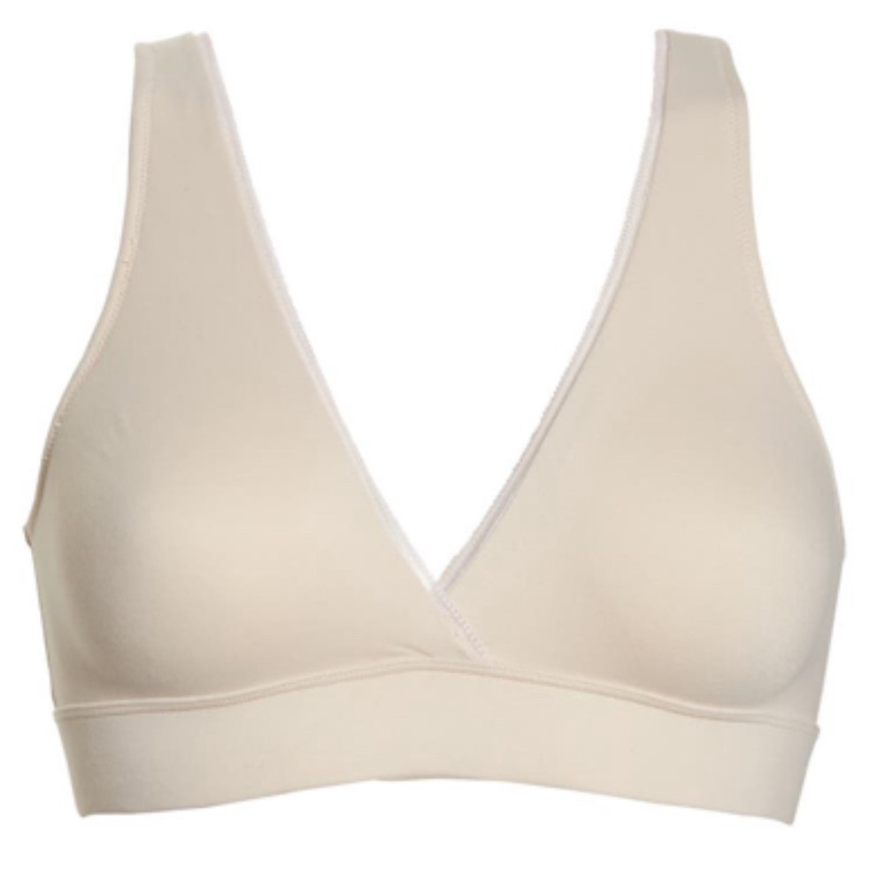 Scarlett Blue Indulge Wireless Bra women’s S cashmere sexy comfy soft Barbie
